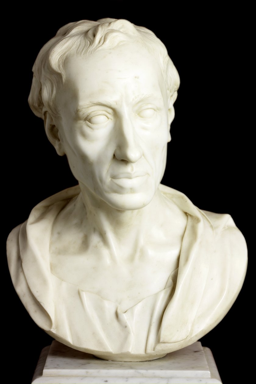 Sándor pápa mellszobra, 1741 (márvány) alkotó: Louis Francois Roubillac
