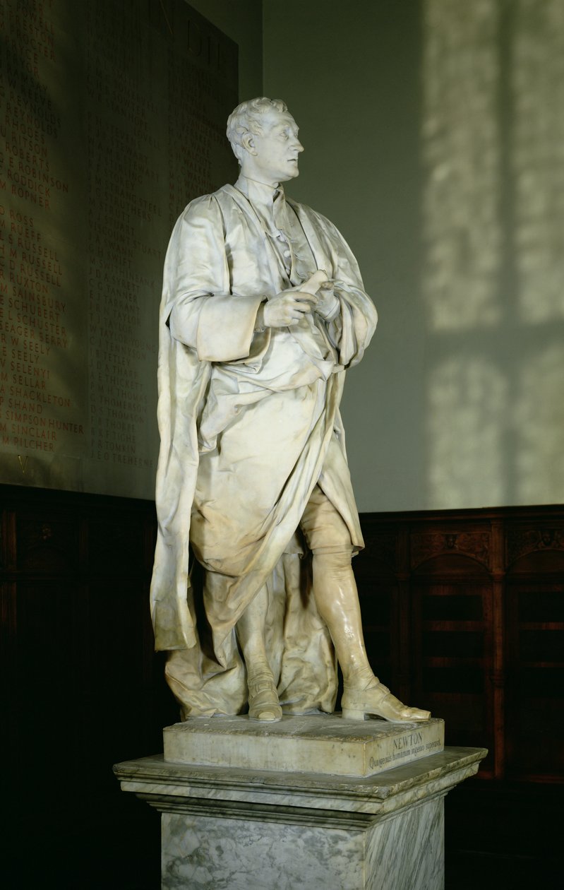 Sir Isaac Newton (1642-1727) (márvány) alkotó: Louis Francois Roubillac