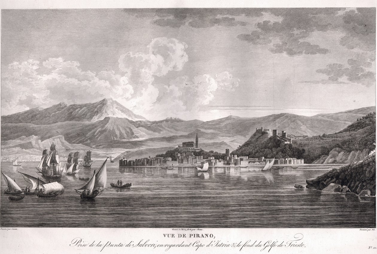 Piran alkotó: Louis Francois Cassas