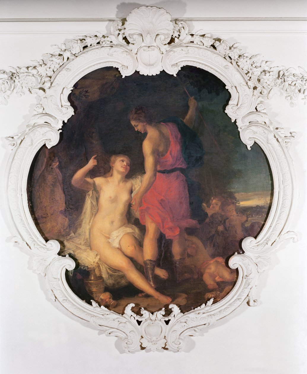Vénusz és Adonisz, a Tanácsteremből alkotó: Louis Galloche