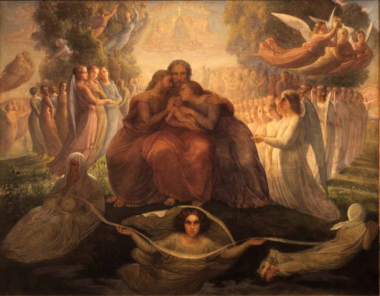 A lélek verse - Isteni nemzedék alkotó: Louis Janmot