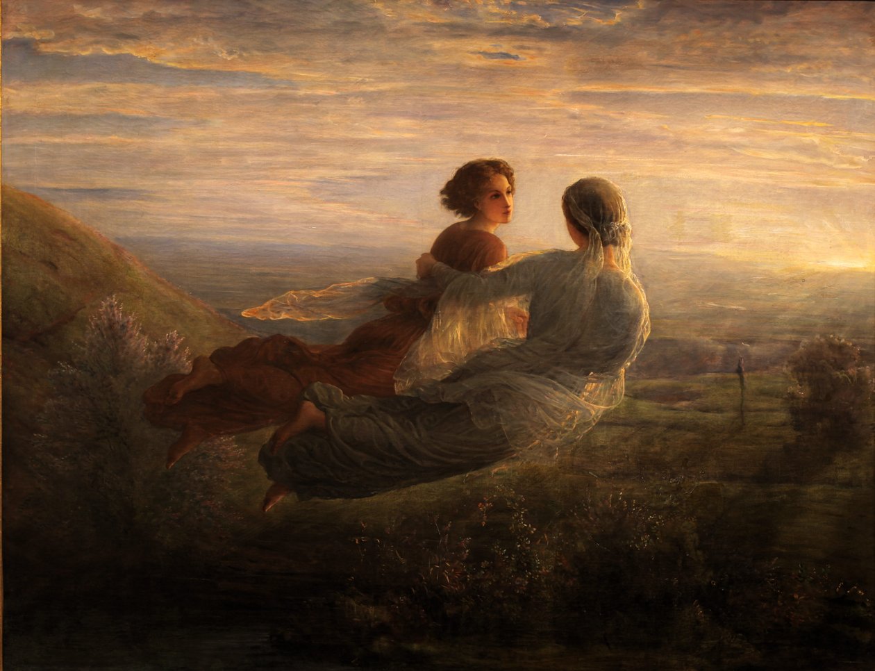 A lélek verse - A lélek menekülése alkotó: Louis Janmot