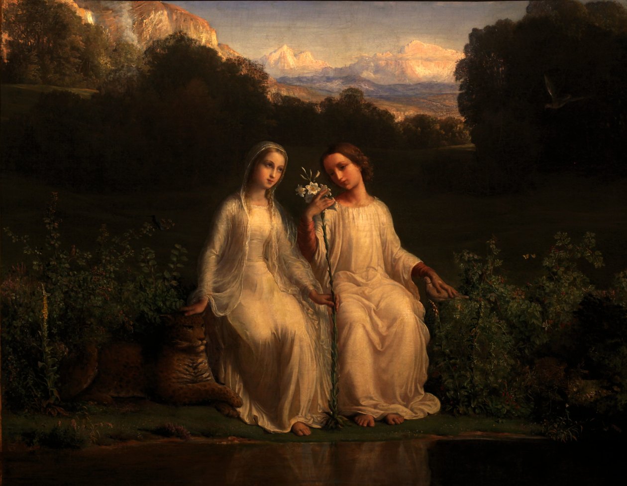 A lélek verse - Virginitas alkotó: Louis Janmot