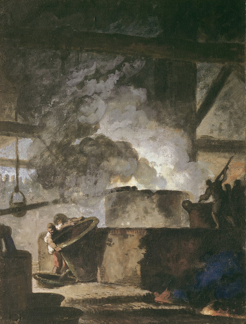 A salétromgyár alkotó: Louis Jean Jacques Durameau