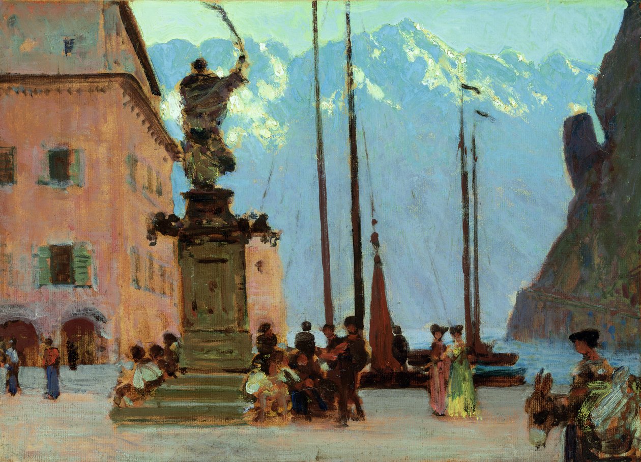 Riva del Garda, Olaszország alkotó: Louis Kolitz