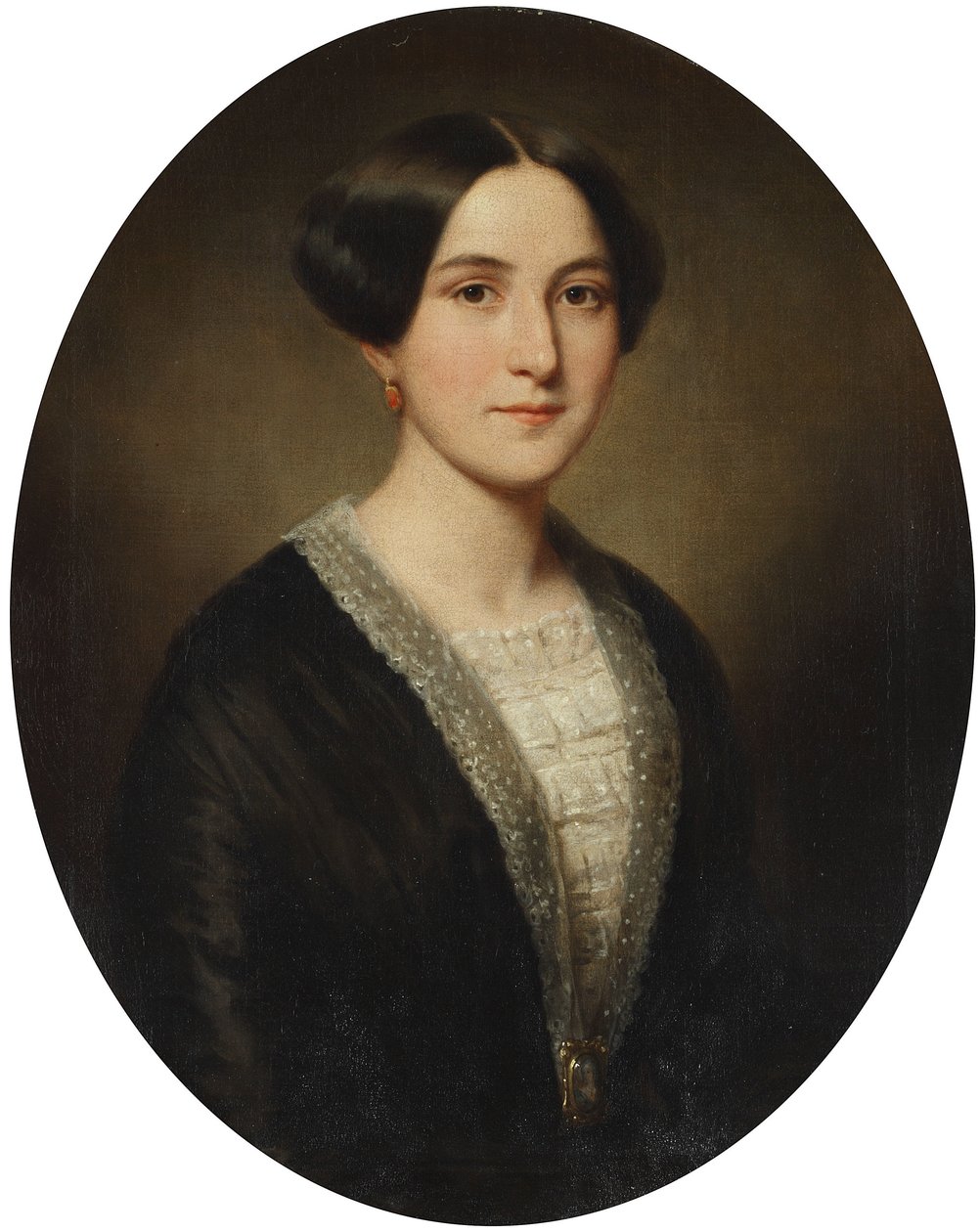 Auguste Henkel portréja. alkotó: Louis Krevel