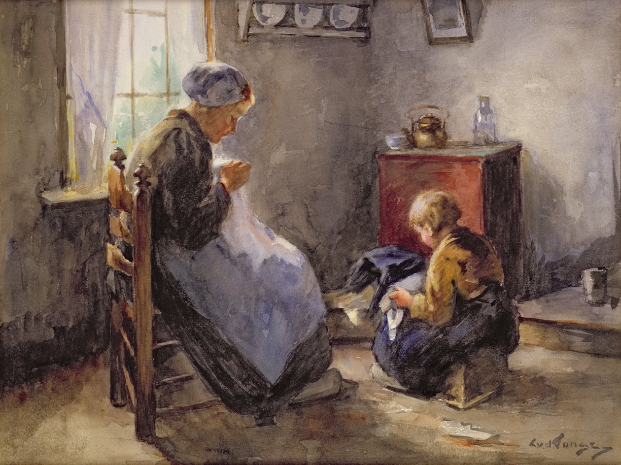 A varrólecke alkotó: Louis Lammert van der Tonge