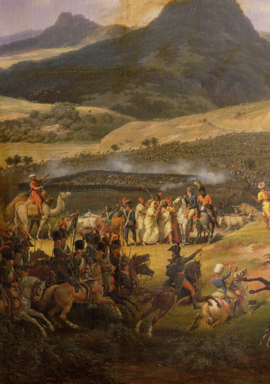 Thabor-hegyi csata, 1799. április 16., 1808 (részlet) alkotó: Louis Lejeune