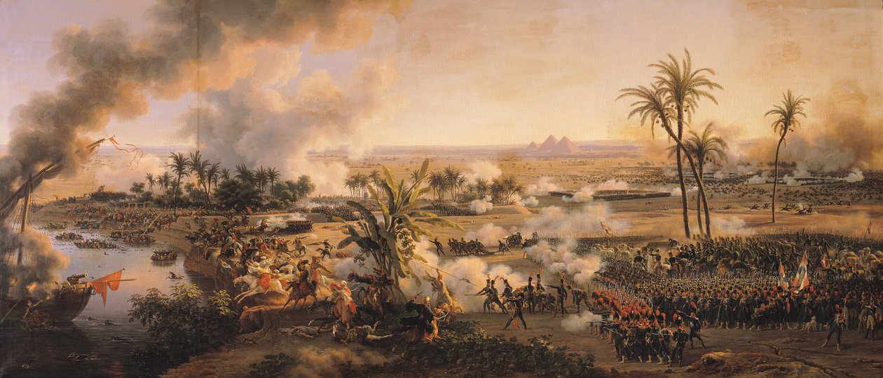 Piramiscsata, 1798. július 21., 1806 alkotó: Louis Lejeune