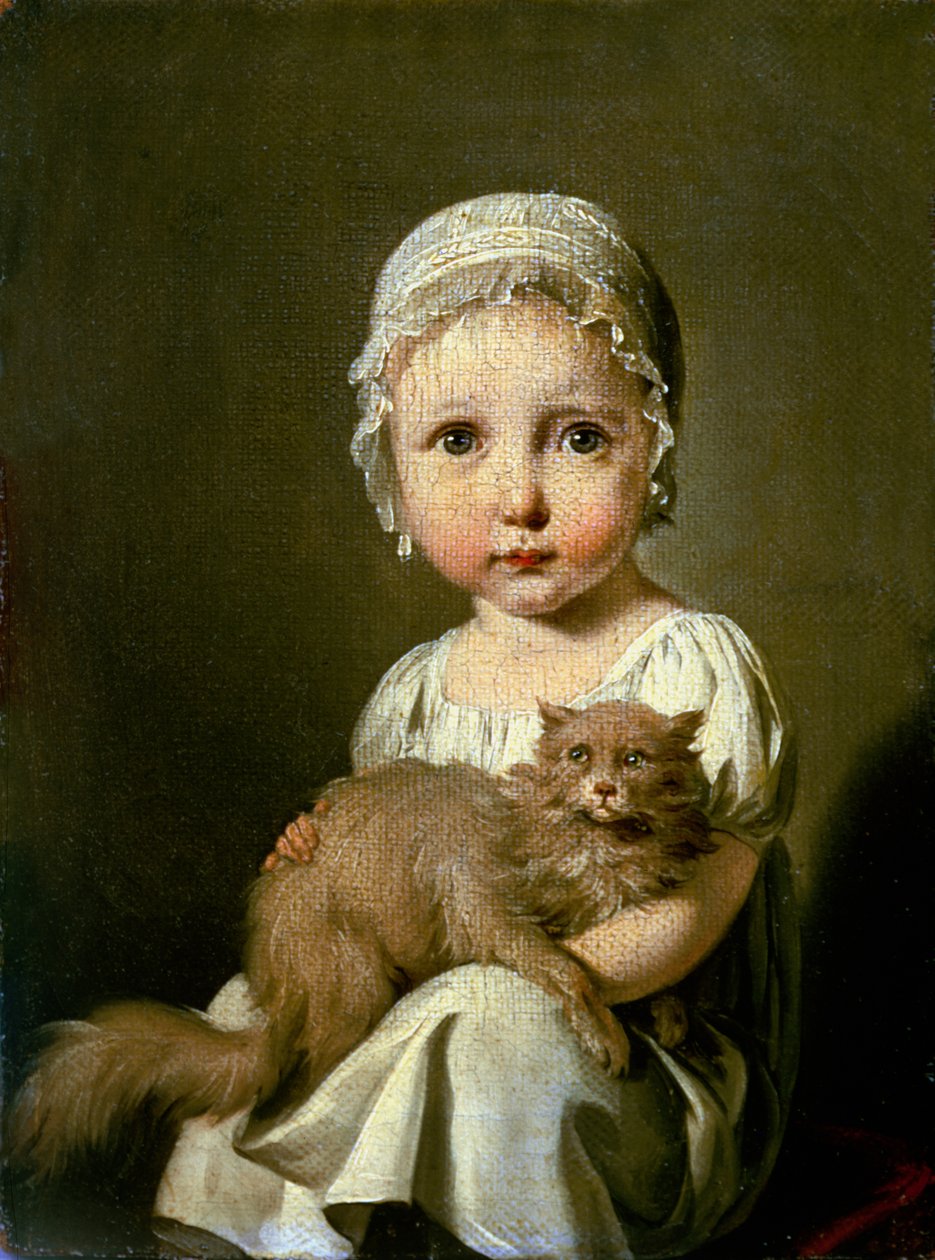 Gabrielle Arnault (1811-72) 1813 alkotó: Louis Leopold Boilly