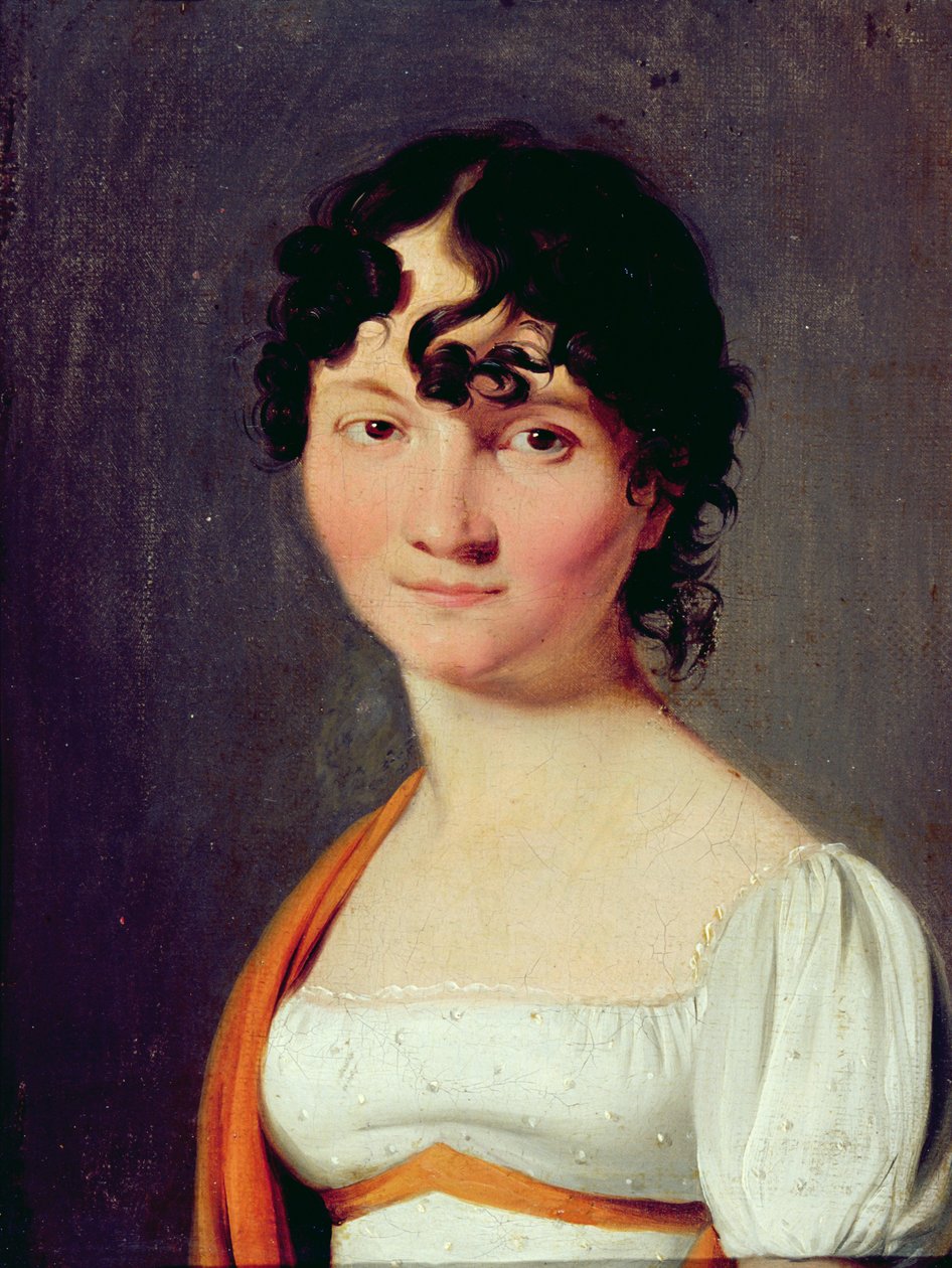 Louis de Marizy asszony portréja alkotó: Louis Leopold Boilly