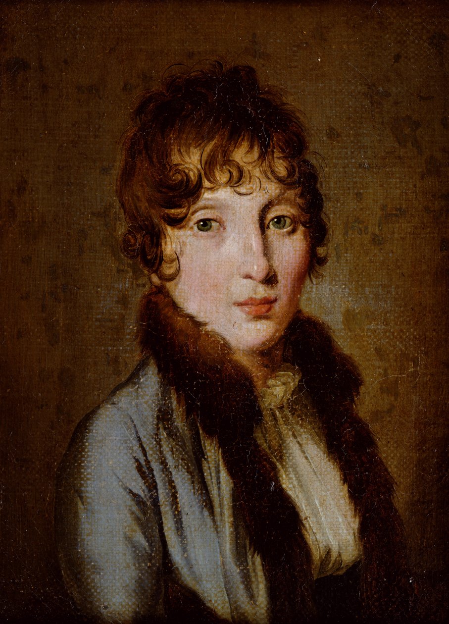 Egy fiatal nő portréja alkotó: Louis Leopold Boilly