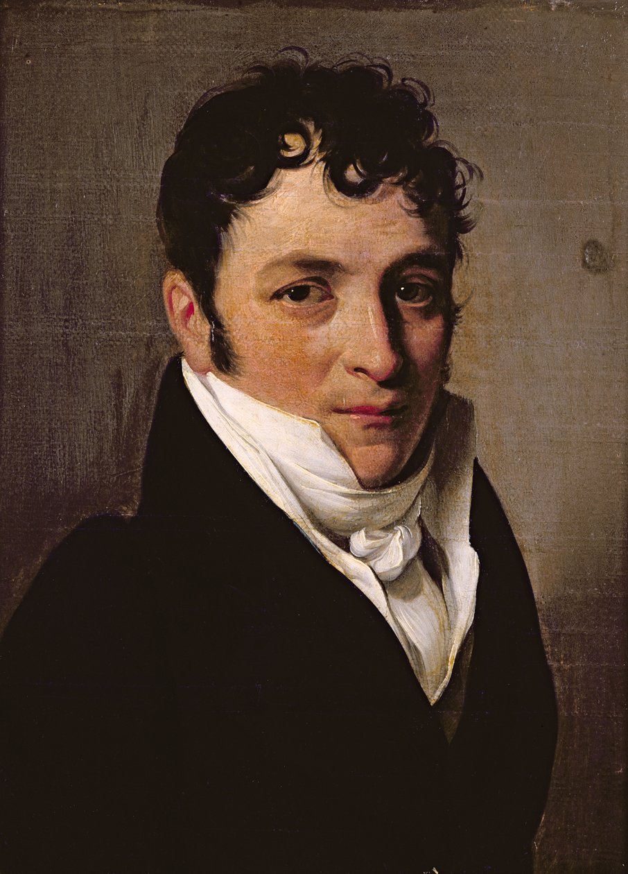 Egy férfi portréja, feltehetően Pierre Jean Garat (1764-1823) alkotó: Louis Leopold Boilly