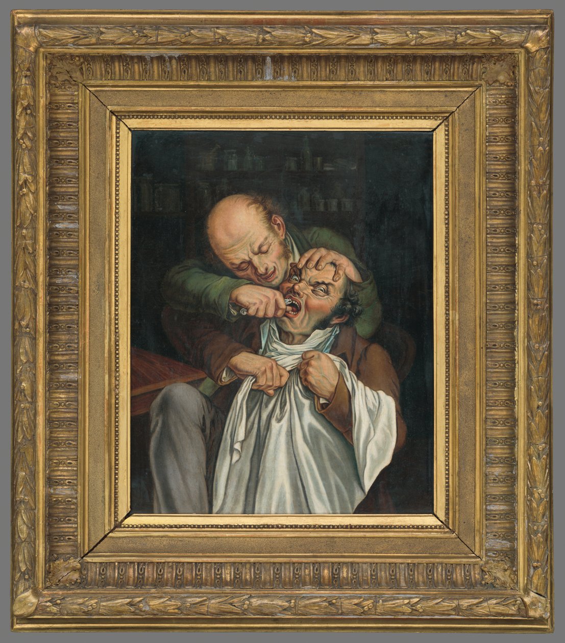 A fogorvosnál alkotó: Louis Leopold Boilly