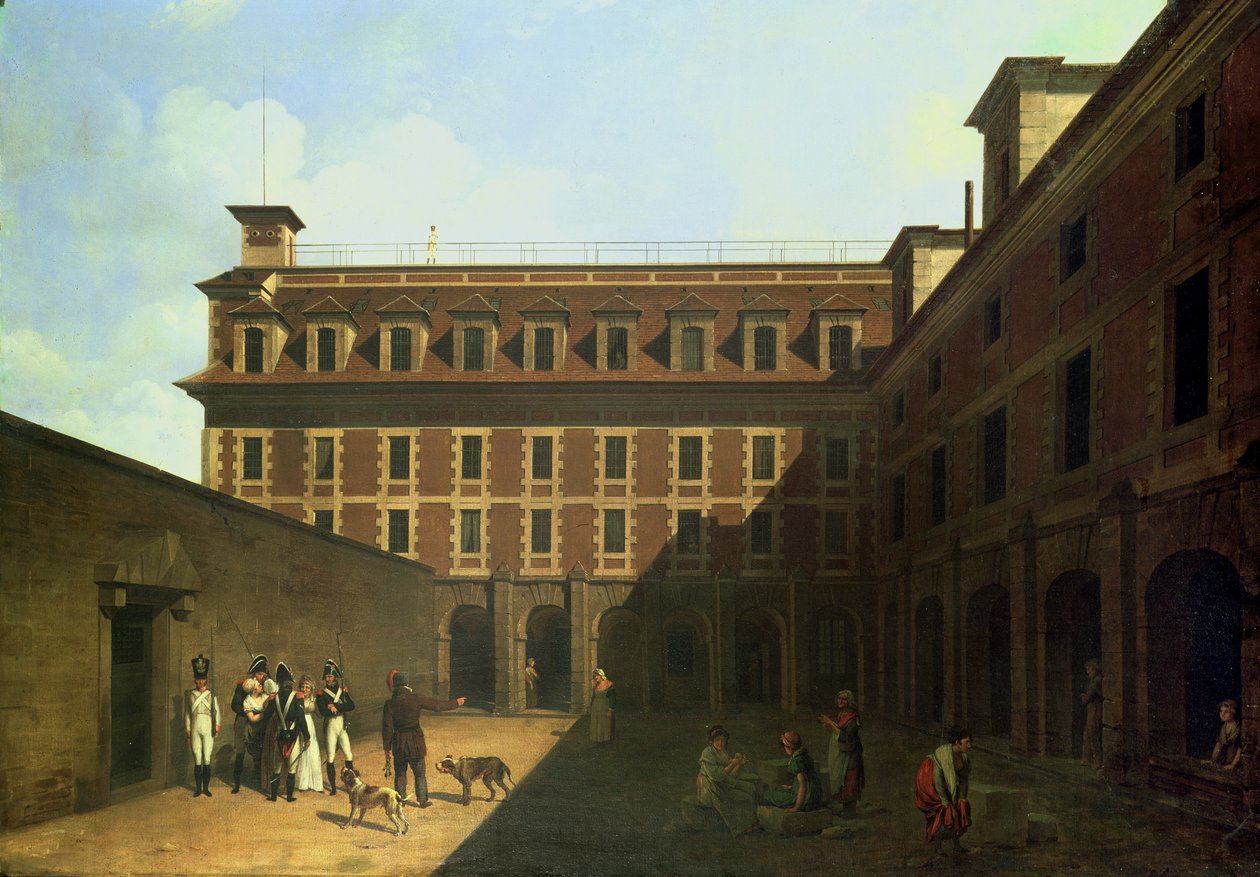 A Prison des Madelonnettes alkotó: Louis Leopold Boilly