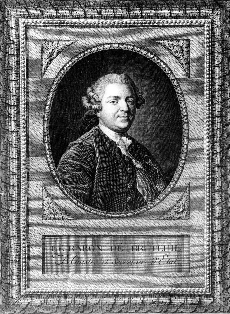 Louis Auguste le Tonnelier (1730-1807), Breteuil báró portréja alkotó: Louis Michel van Loo