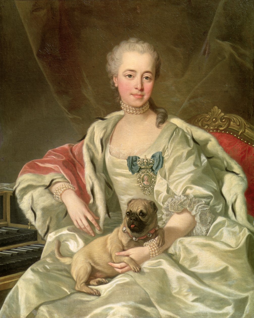 Jekaterina Golitsina hercegnő (1720-91) 1759 alkotó: Louis Michel van Loo