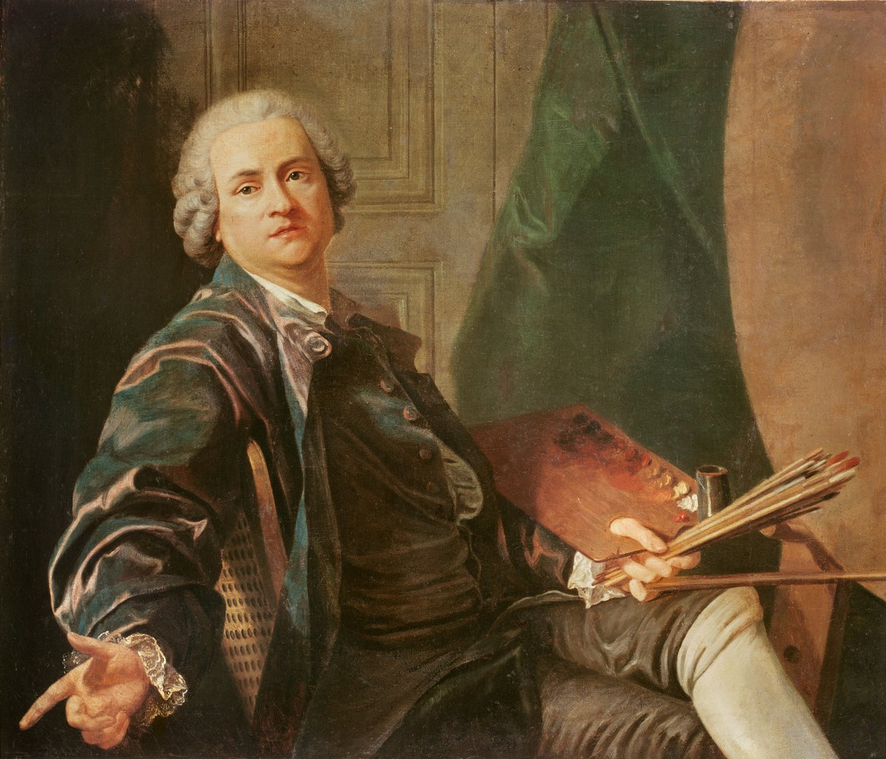 Önarckép alkotó: Louis Michel van Loo