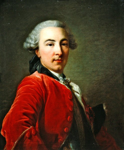 Edouard Jean de Luker márki portréja, 1756 alkotó: Louis Michel van Loo