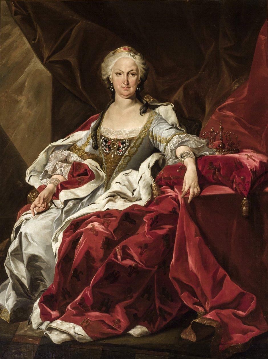 Erzsébet farnesei királyné alkotó: Louis Michel van Loo