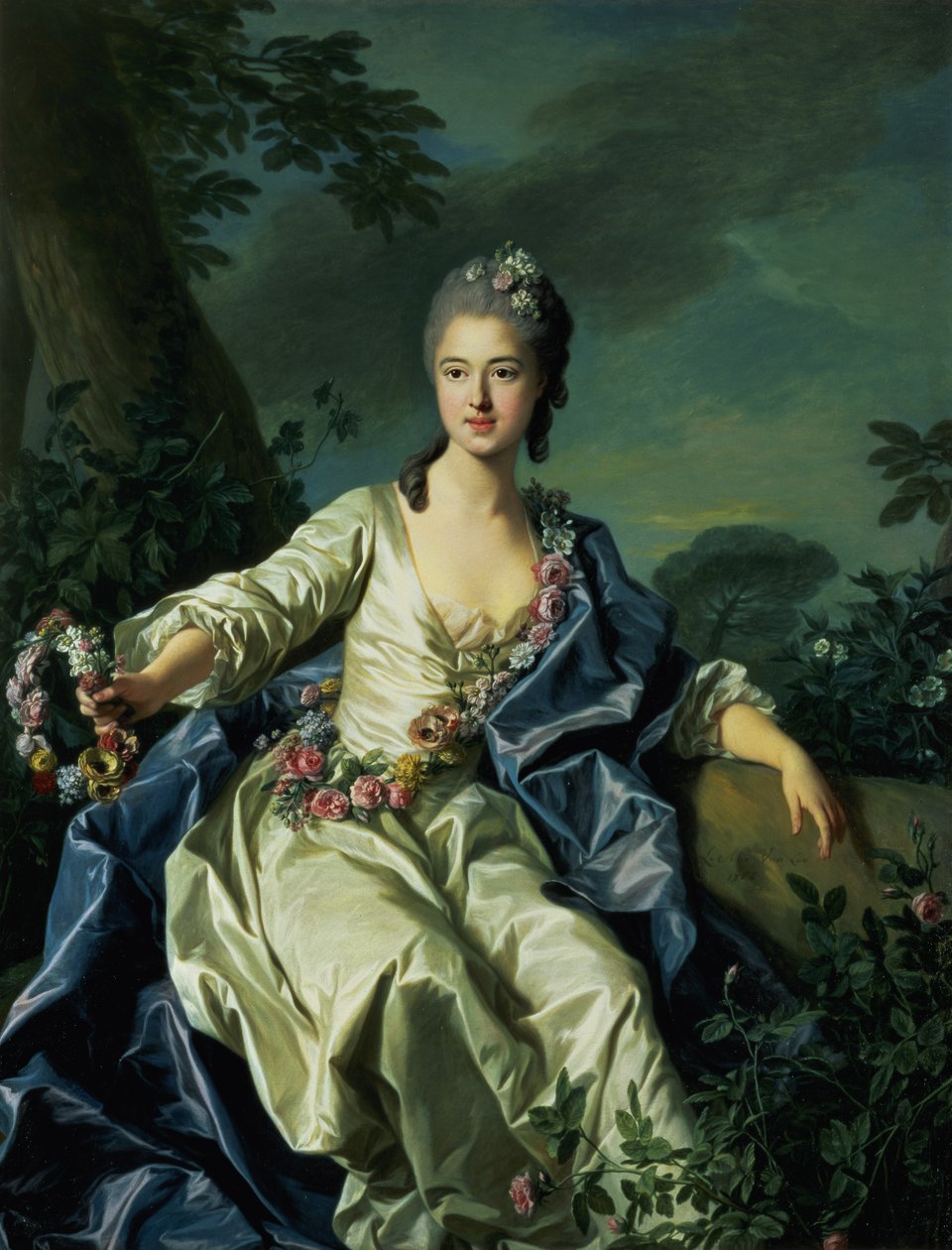 A Comtesse de Beaurepaire, 1776 alkotó: Louis Michel van Loo