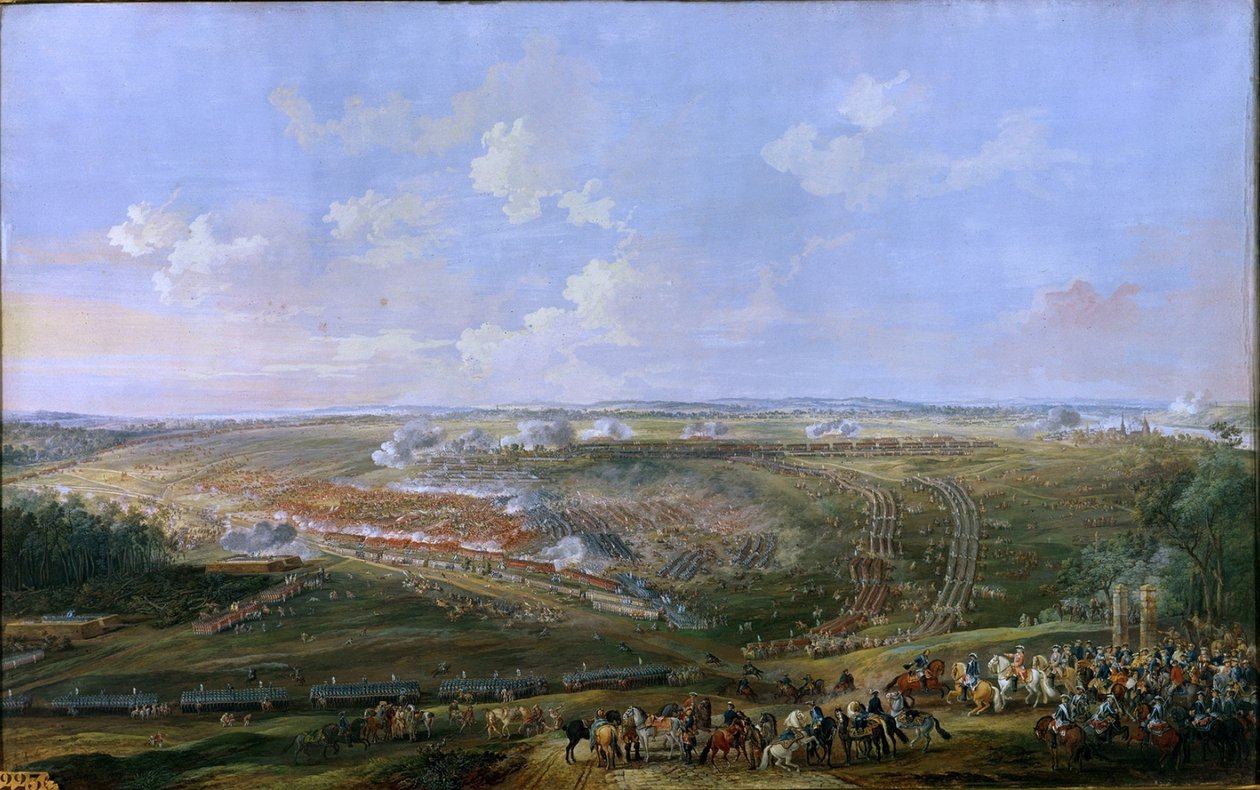 Fontenoy -i csata, 1745. május 11 alkotó: Louis Nicolas van Blarenberghe