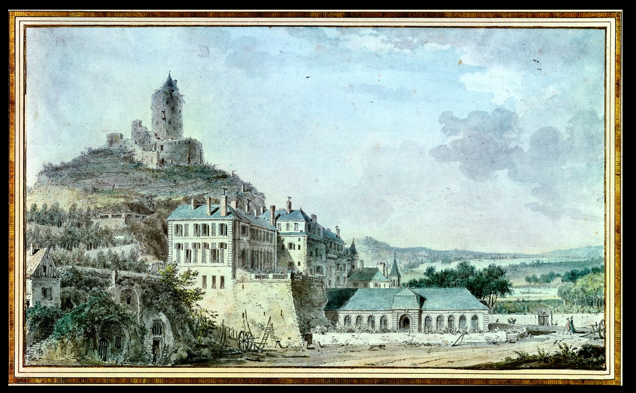 La Roche-Guyon kastélya alkotó: Louis Nicolas de Lespinasse