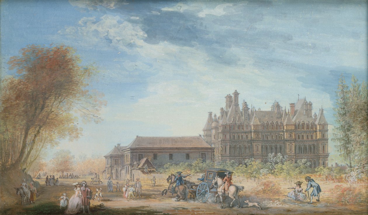 A Chateau de Madrid alkotó: Louis Nicolas de Lespinasse