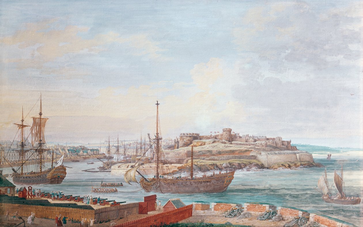 Brest, 1780 körül alkotó: Louis Nicolas van Blarenberghe