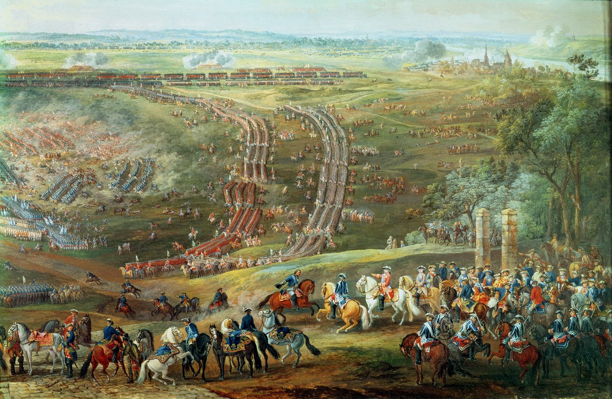 A fontenoyi csata, 1745. május 11. (részlet) alkotó: Louis Nicolas van Blarenberghe