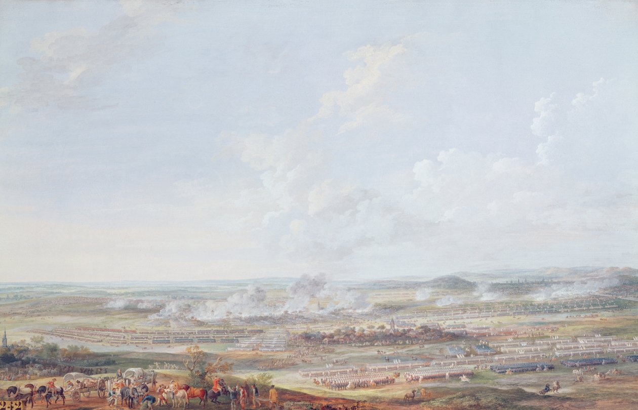 Rocoux-i csata, 1746. október 11., 1784 alkotó: Louis Nicolas van Blarenberghe