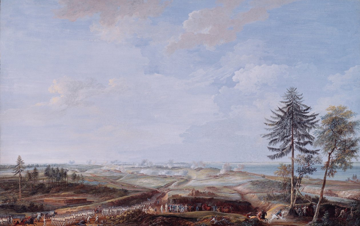 Yorktown ostroma 1781-ben, 1784-ben alkotó: Louis Nicolas van Blarenberghe