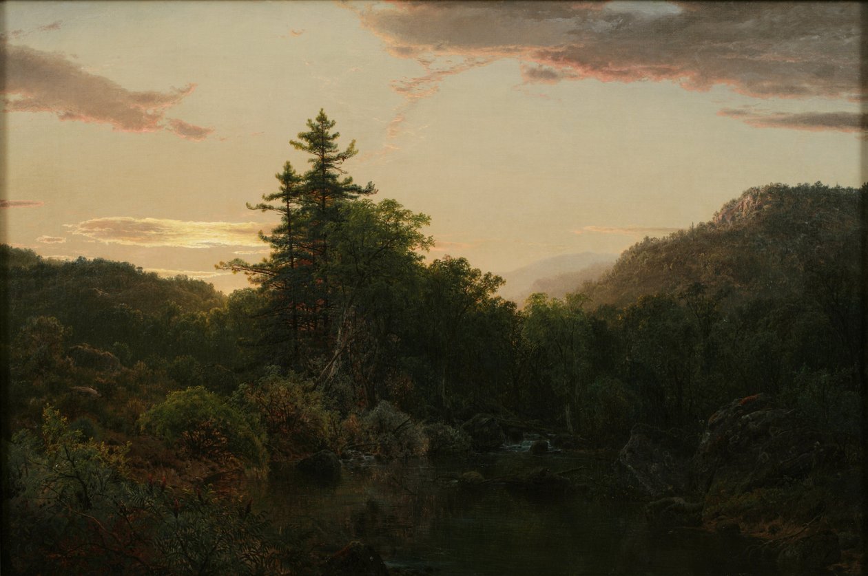 A Susquehanna forrásai, 1857 alkotó: Louis Rémy Mignot