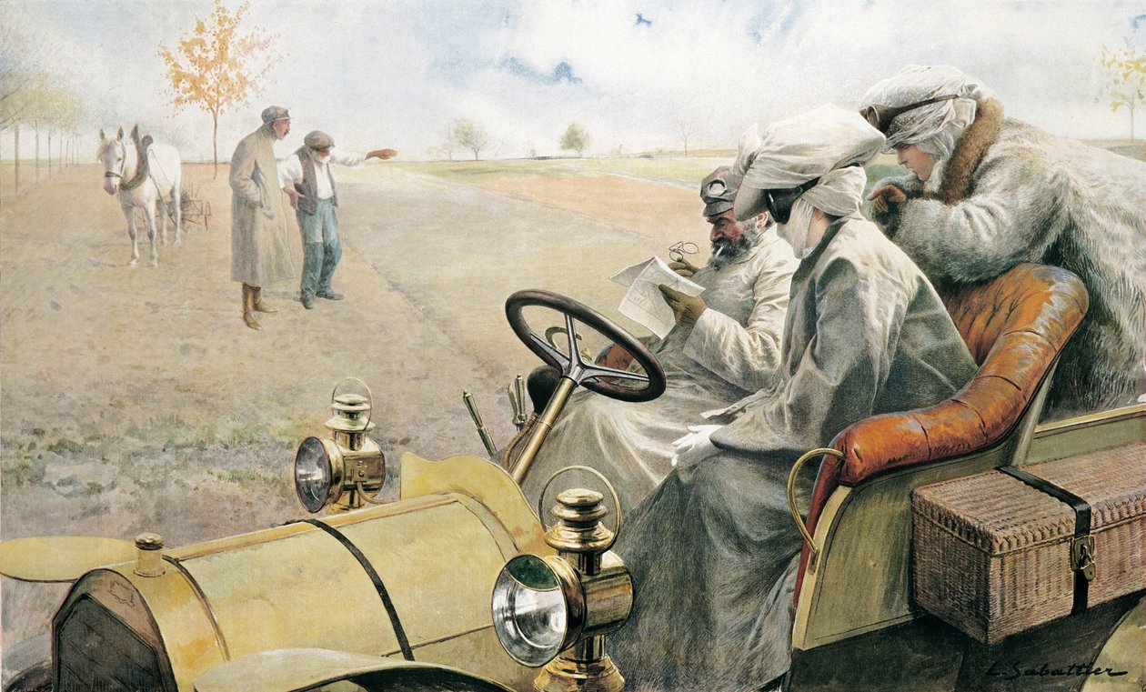 Elveszett! alkotó: Louis Remy Sabattier