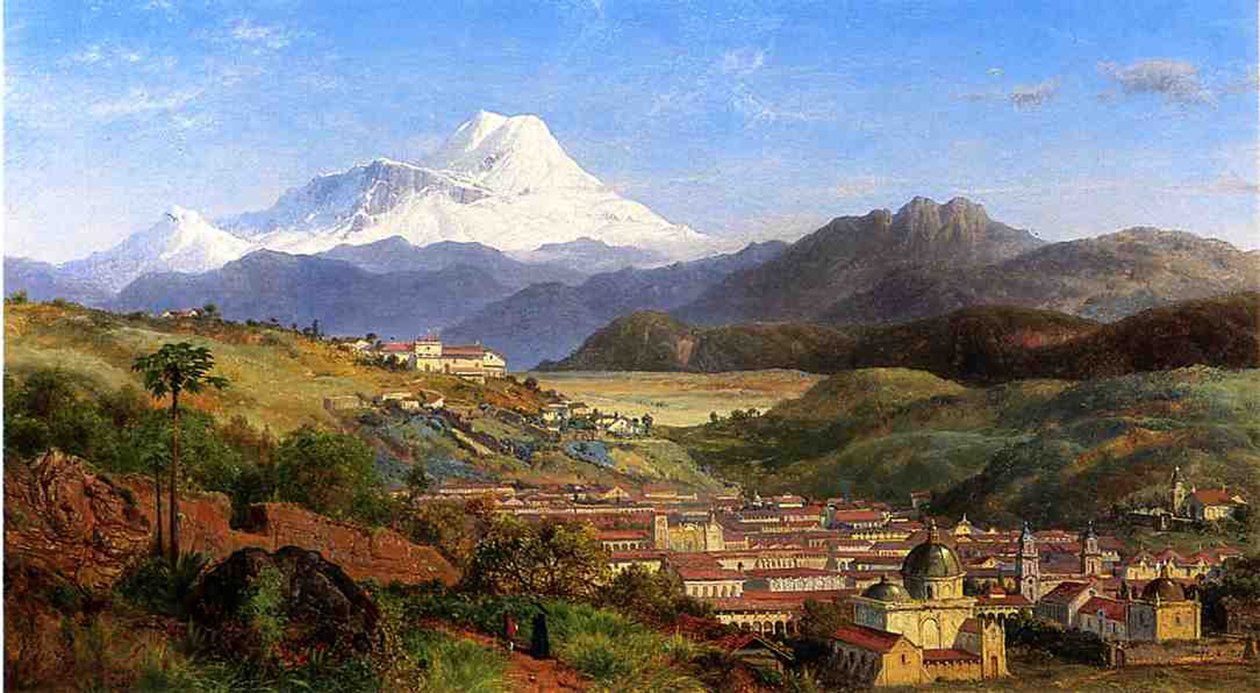 Rio Bamba, Ecuador, 1859 alkotó: Louis Rémy Mignot