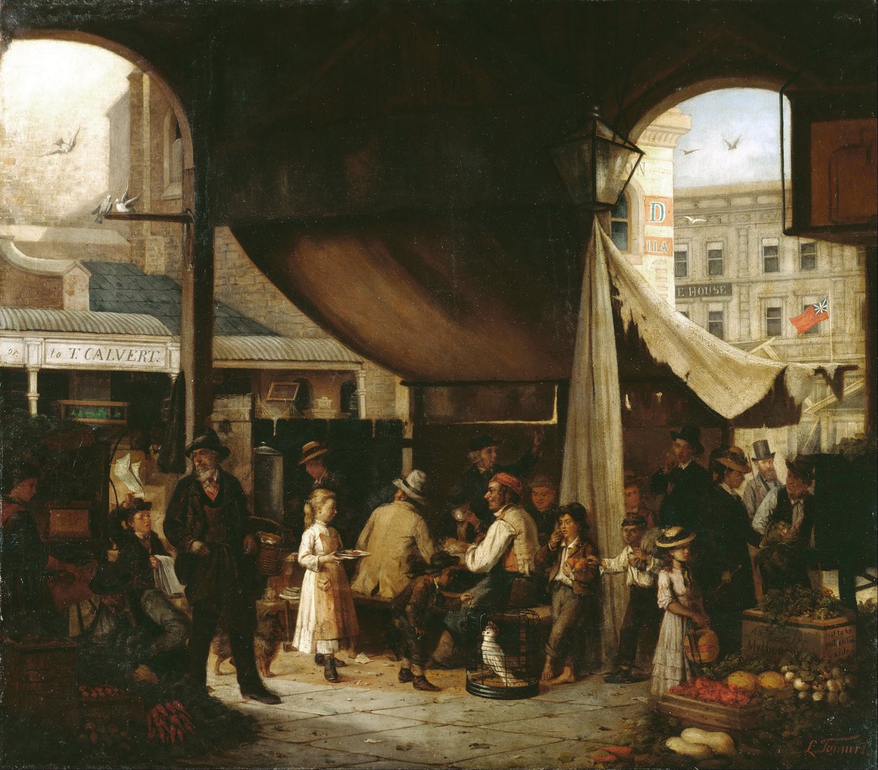 Paddys piac alkotó: Louis Tannert