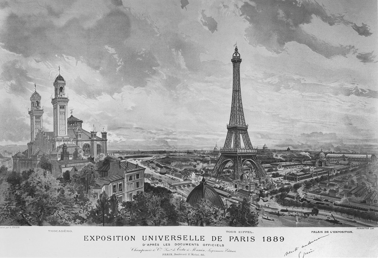 Az Exposition Universelle 1889 alkotó: Louis Tauzin