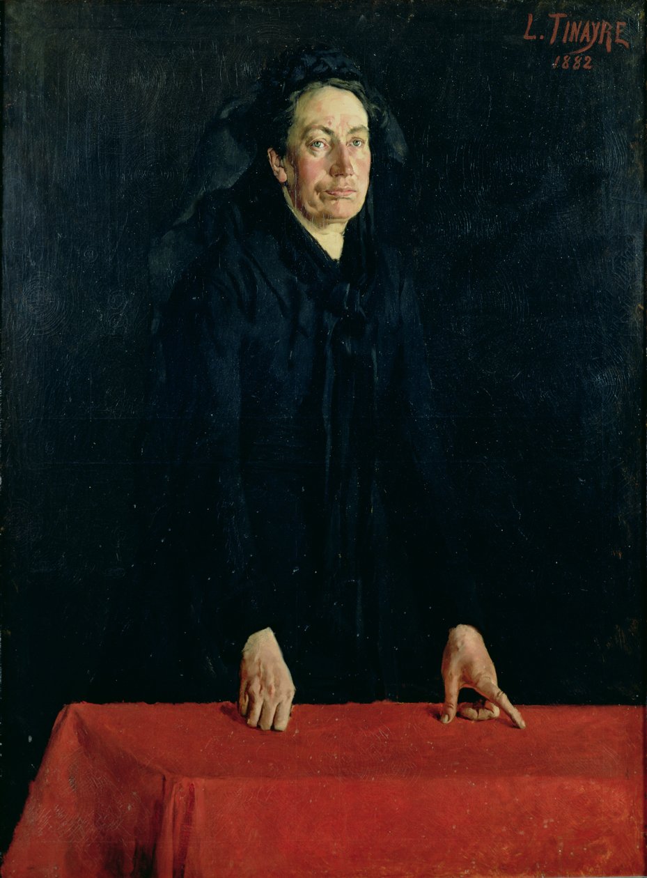 Louise Clemence Michel (1830-1905) portréja 1882 alkotó: Louis Tinayre