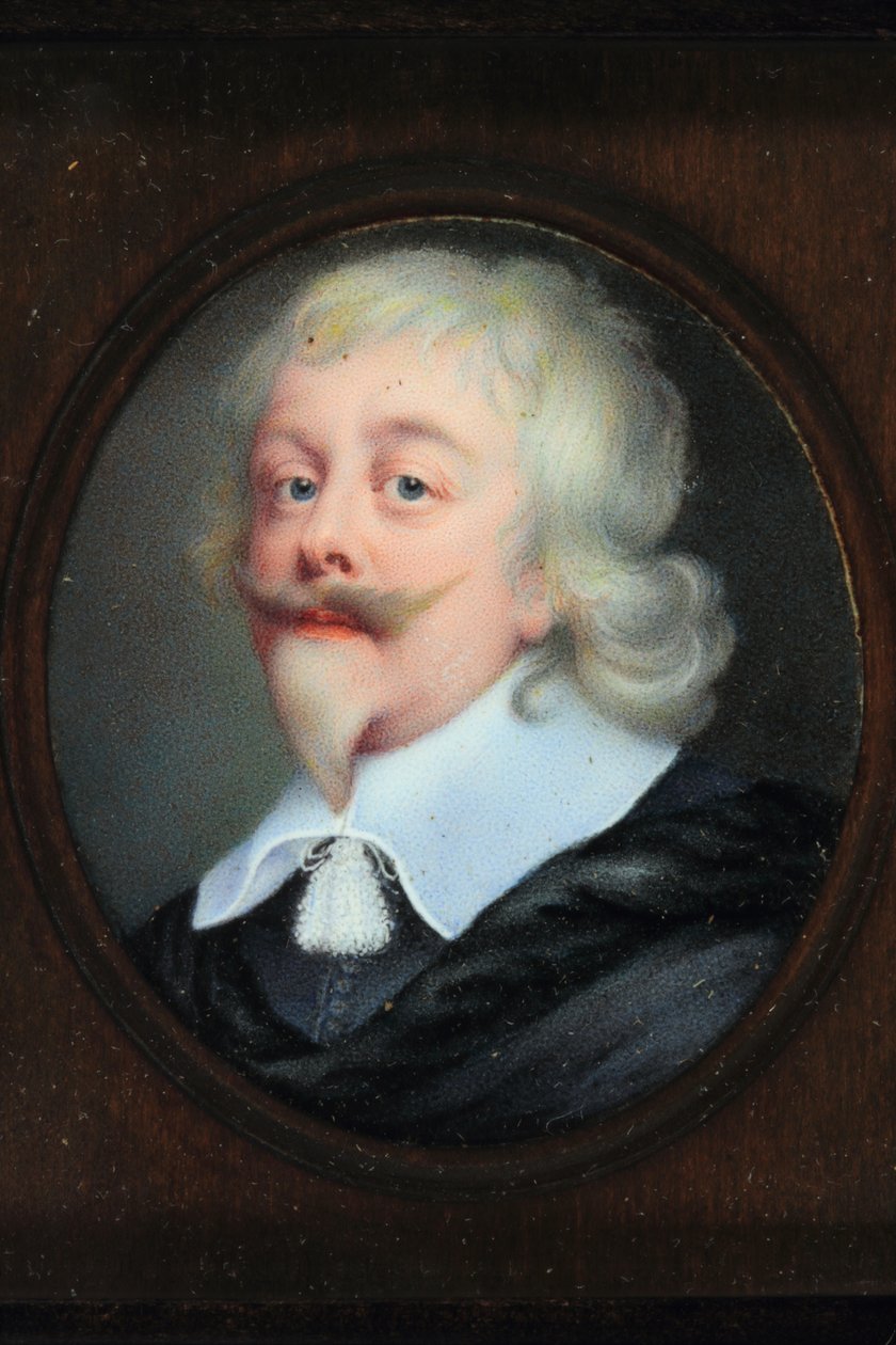 Sir Edward Littleton, Lord Littleton of Munslow (zománc) alkotó: Louis du Guernier