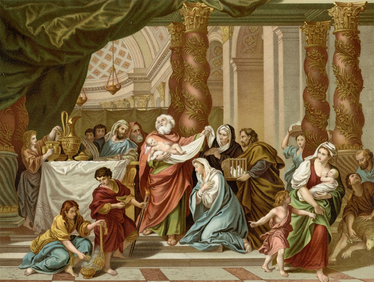 Simeon himnusza alkotó: Louis the Elder Boullogne