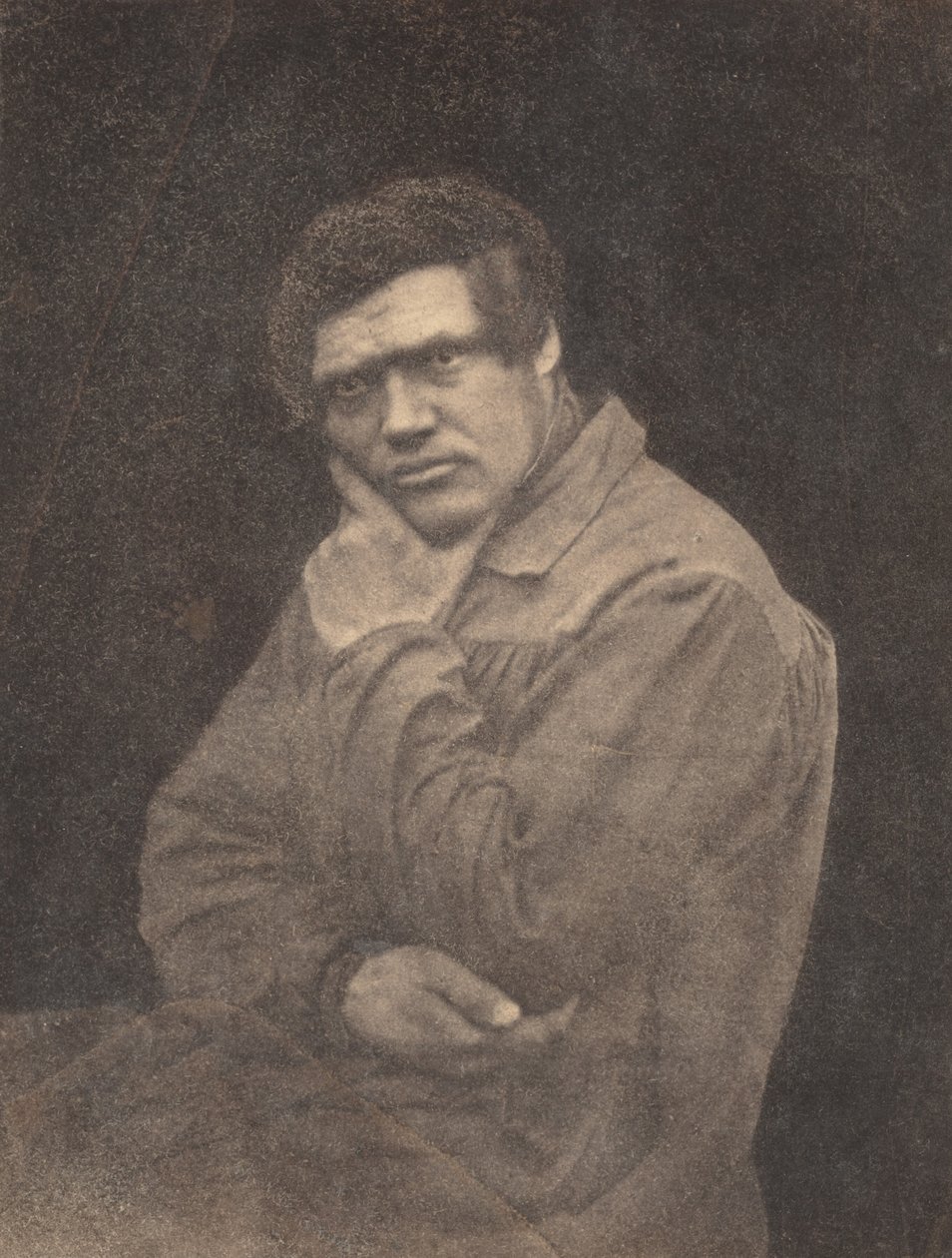 Férfiportré,1840-es évek vége (fotó) alkotó: Louis Adolphe Baron Humbert de Molard