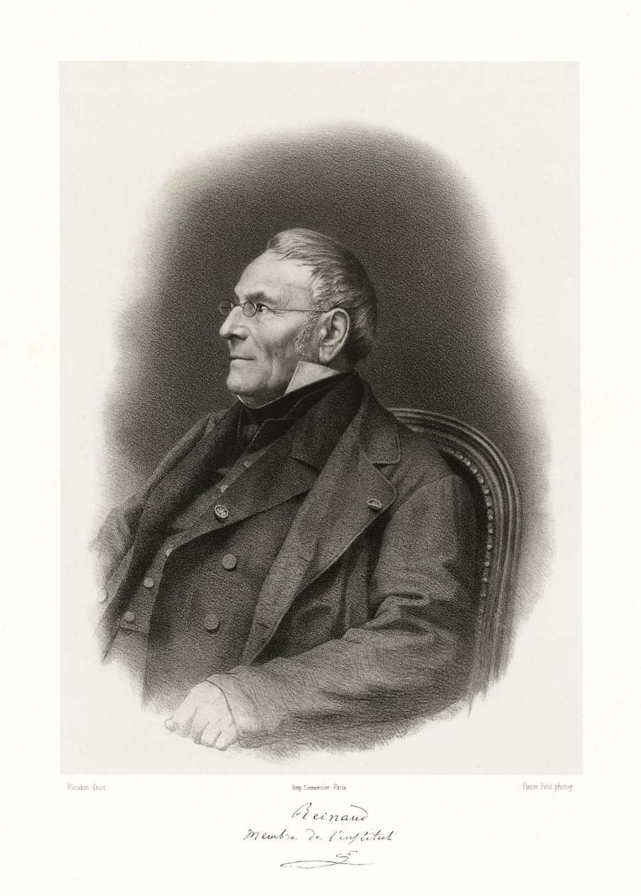 Joseph Toussaint Reinnaud, 1865-66 alkotó: Louis Eugene Pirodon