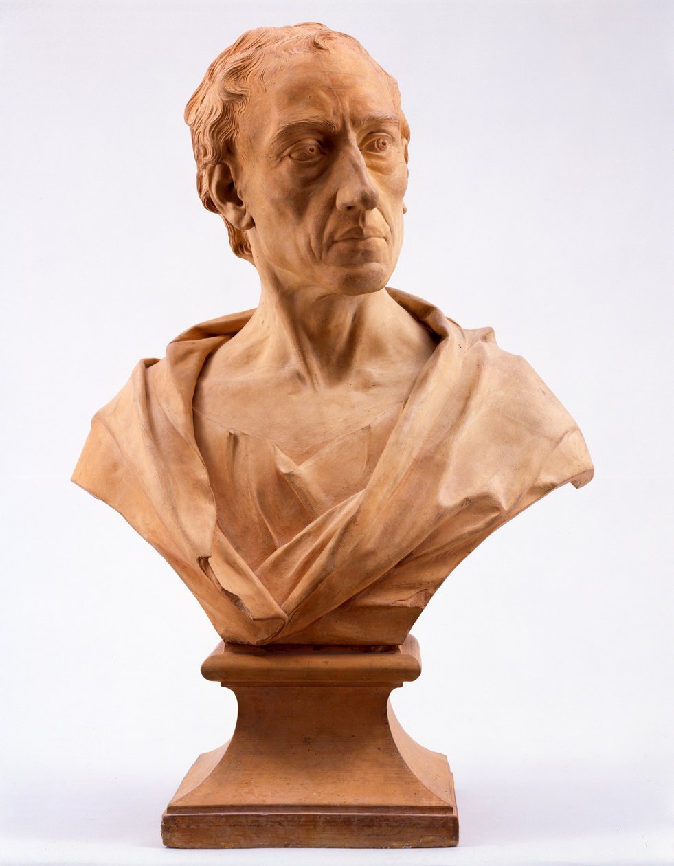 Alexander Pope (terrakotta) alkotó: Louis Francois Roubillac