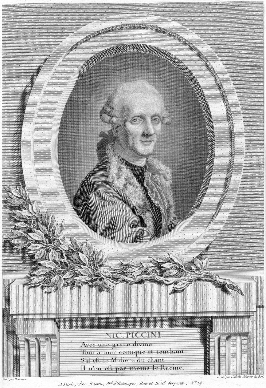 Niccolò Piccinni alkotó: Louis Jacques Cathelin