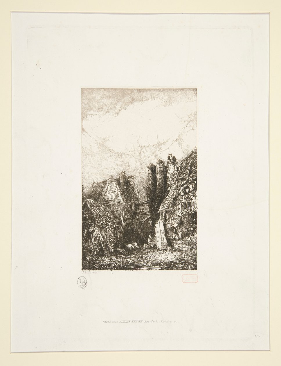 Falu alkotó: Louis Adolphe Hervier