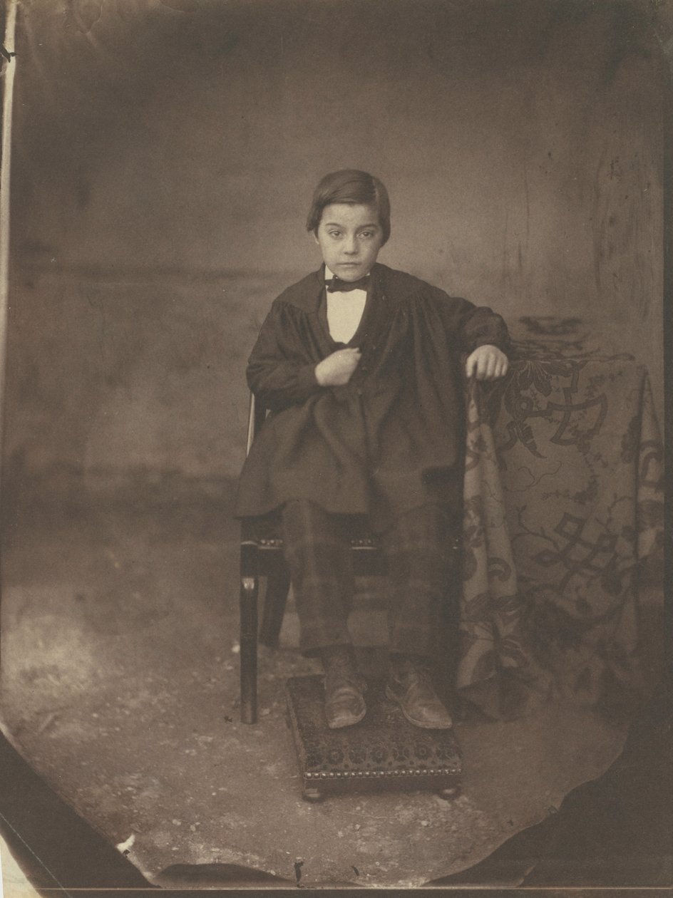 Egy fiatal fiú portréja alkotó: Louis Adolphe Humbert de Molard