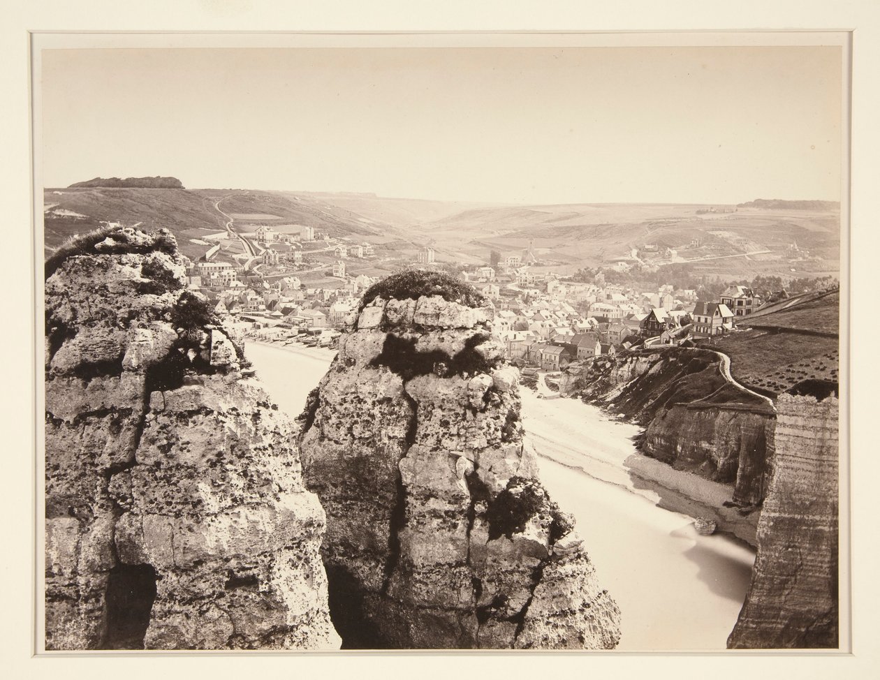 Etretat alkotó: Louis Alphonse Davanne