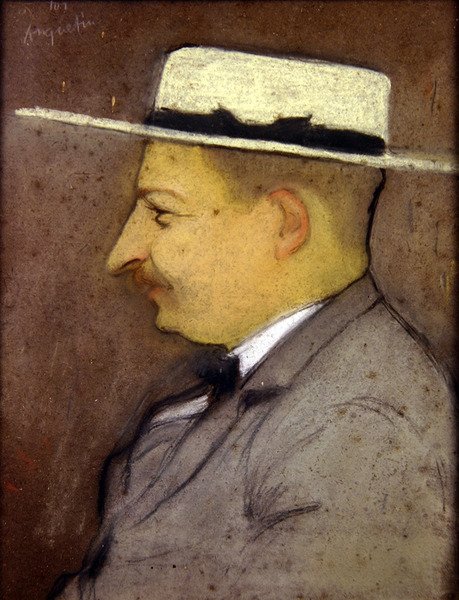 Doktor Henri Bourges, 1890 körül (pasztell) alkotó: Louis Anquetin
