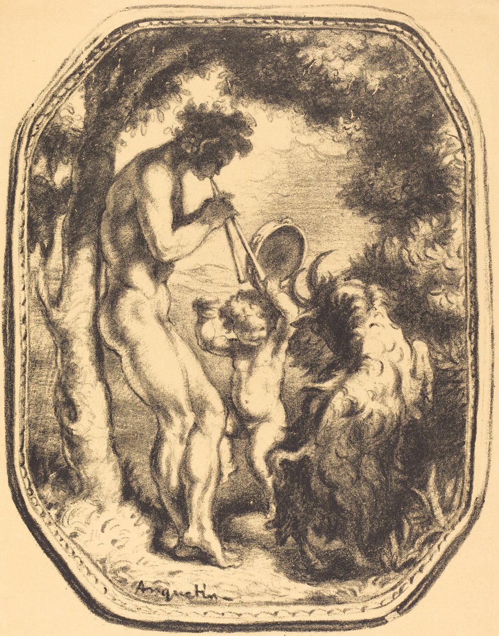 Talion, La Cage, Akik maradnak, Fortune, 1898. alkotó: Louis Anquetin