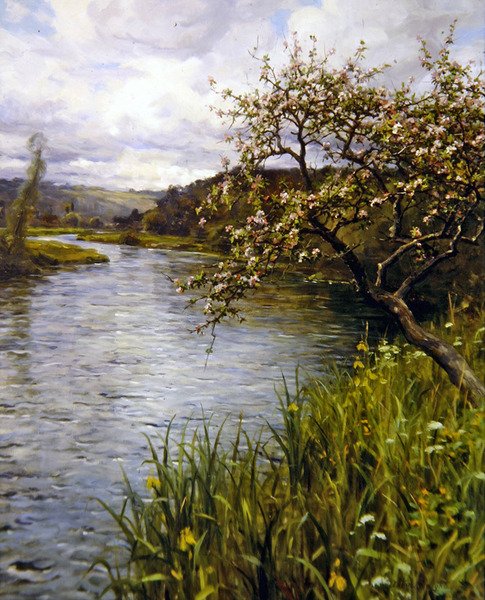 Tavasz (olaj, vászon) alkotó: Louis Aston Knight